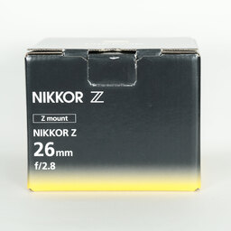 Nikon NIKKOR Z 26mm f/2.8