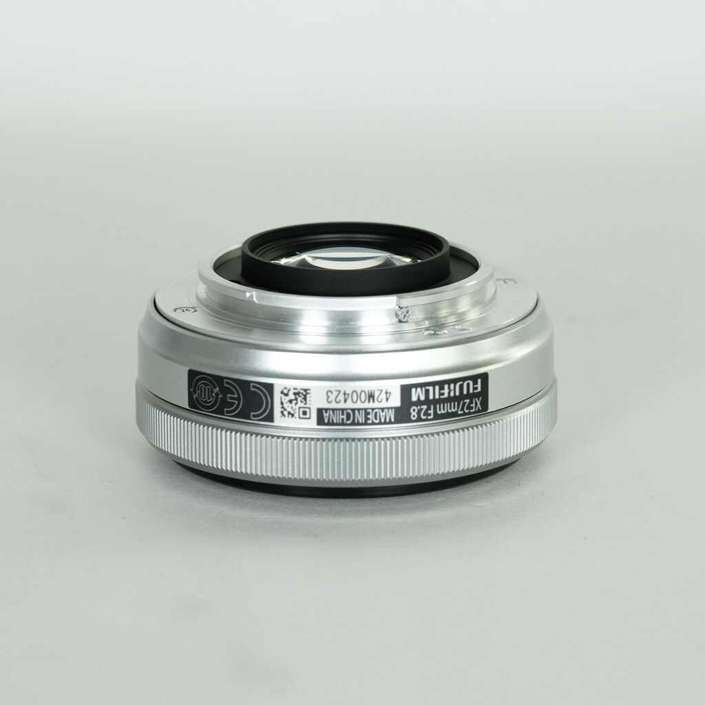 FUJIFILM XF27mm F2.8 シルバー