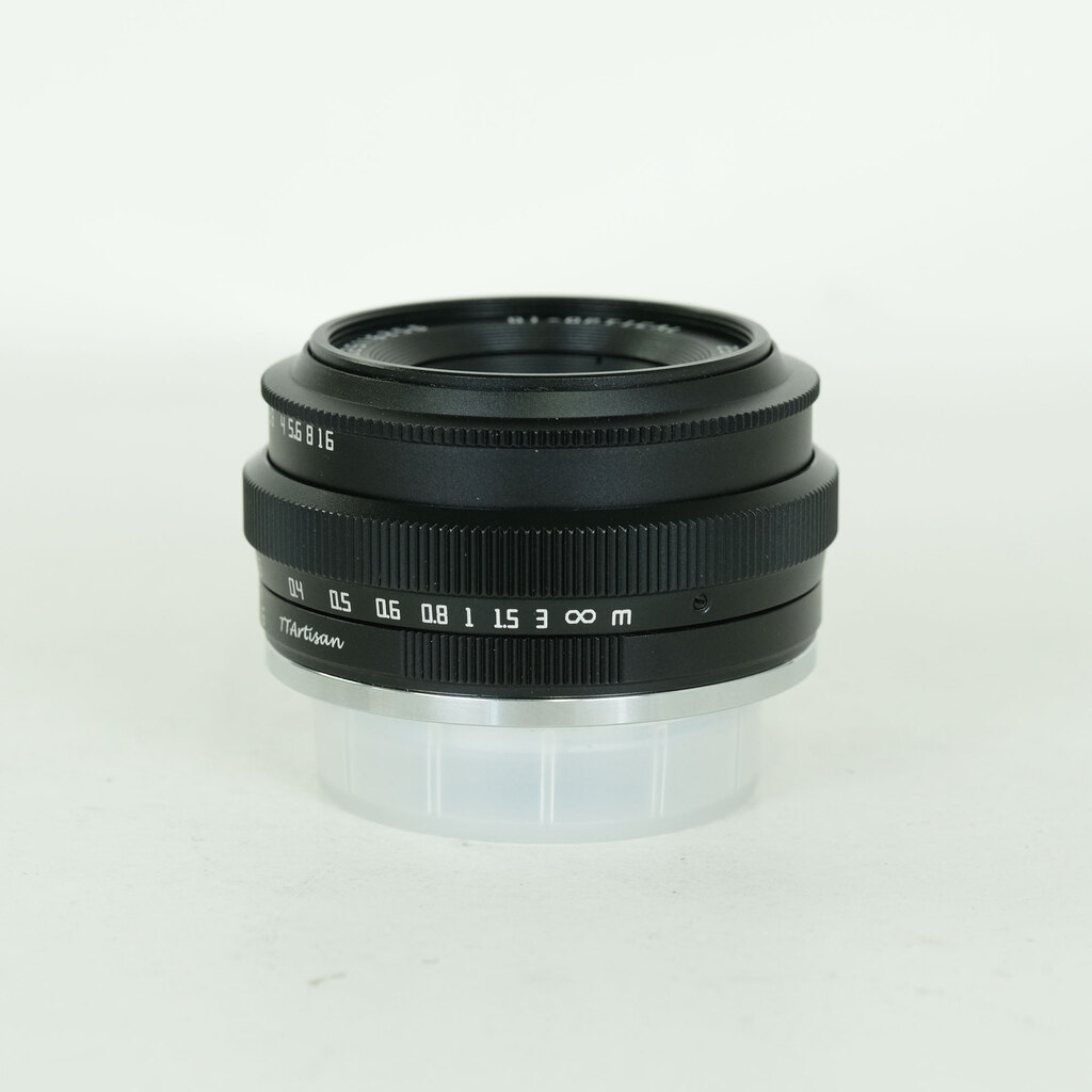 銘匠光学 TTArtisan 25mm F2 C (フジフイルムX用) ブラック