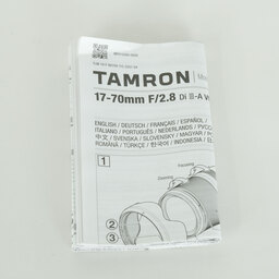 TAMRON 17-70mm F/2.8 Di III-A VC RXD（Model B070）［フジフイルムX用］