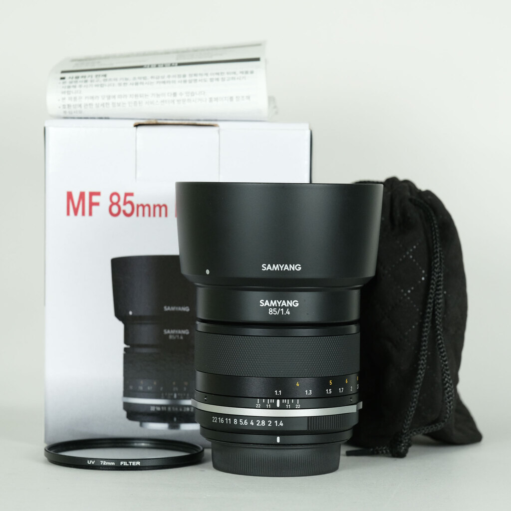 SAMYANG MF 85mm F1.4 MK2 キヤノンEF用