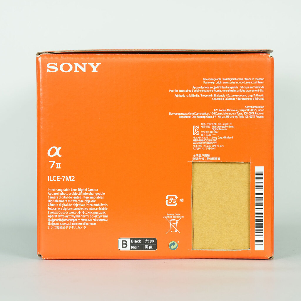 SONY α7 II（ILCE-7M2）