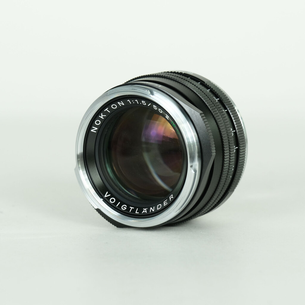 コシナ フォクトレンダー NOKTON Vintage Line 50mm F1.5 Aspherical II VM ブラック MC