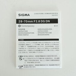 SIGMA 28-70mm F2.8 DG DN｜Contemporary [ライカL用]