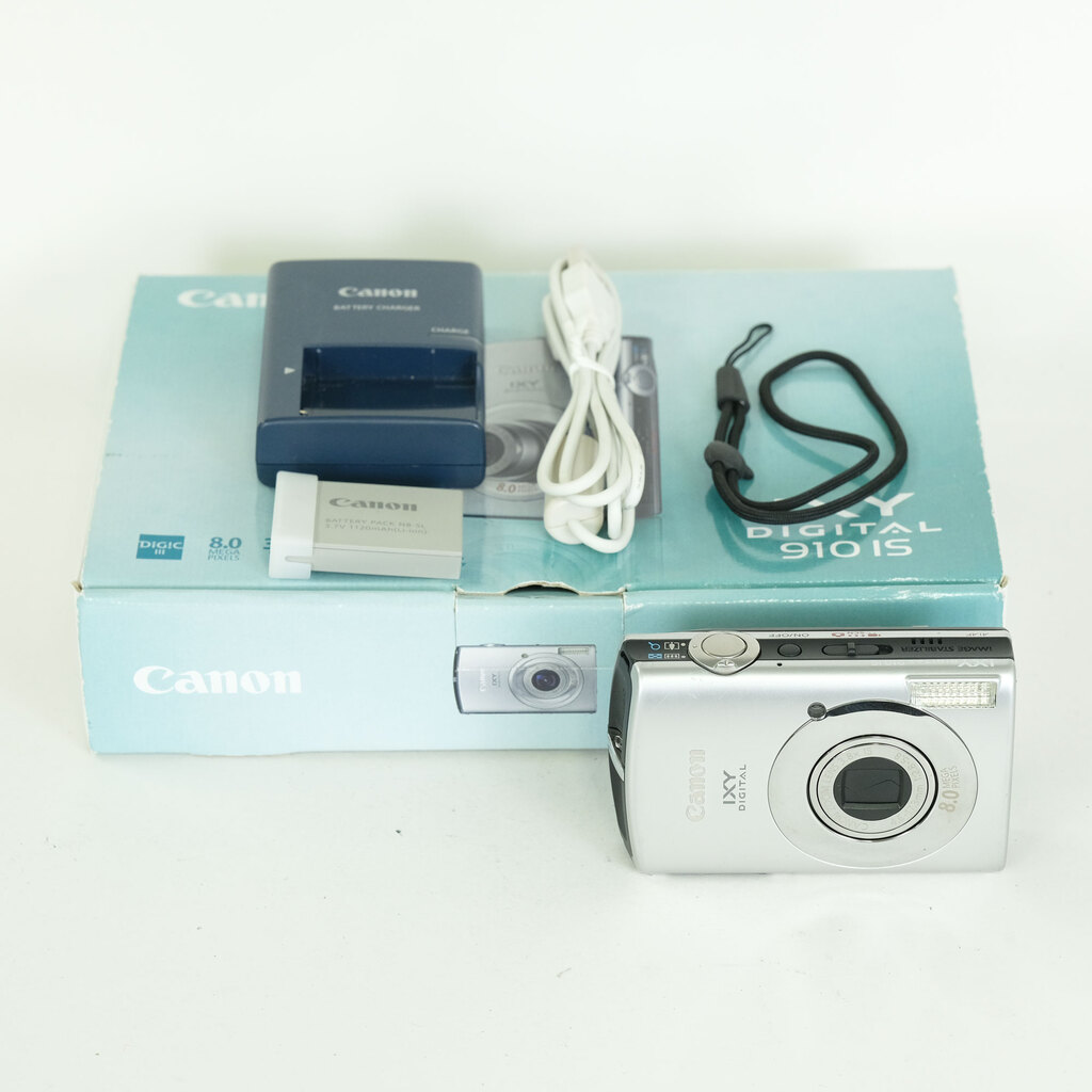 Canon IXY DIGITAL 910IS シルバー