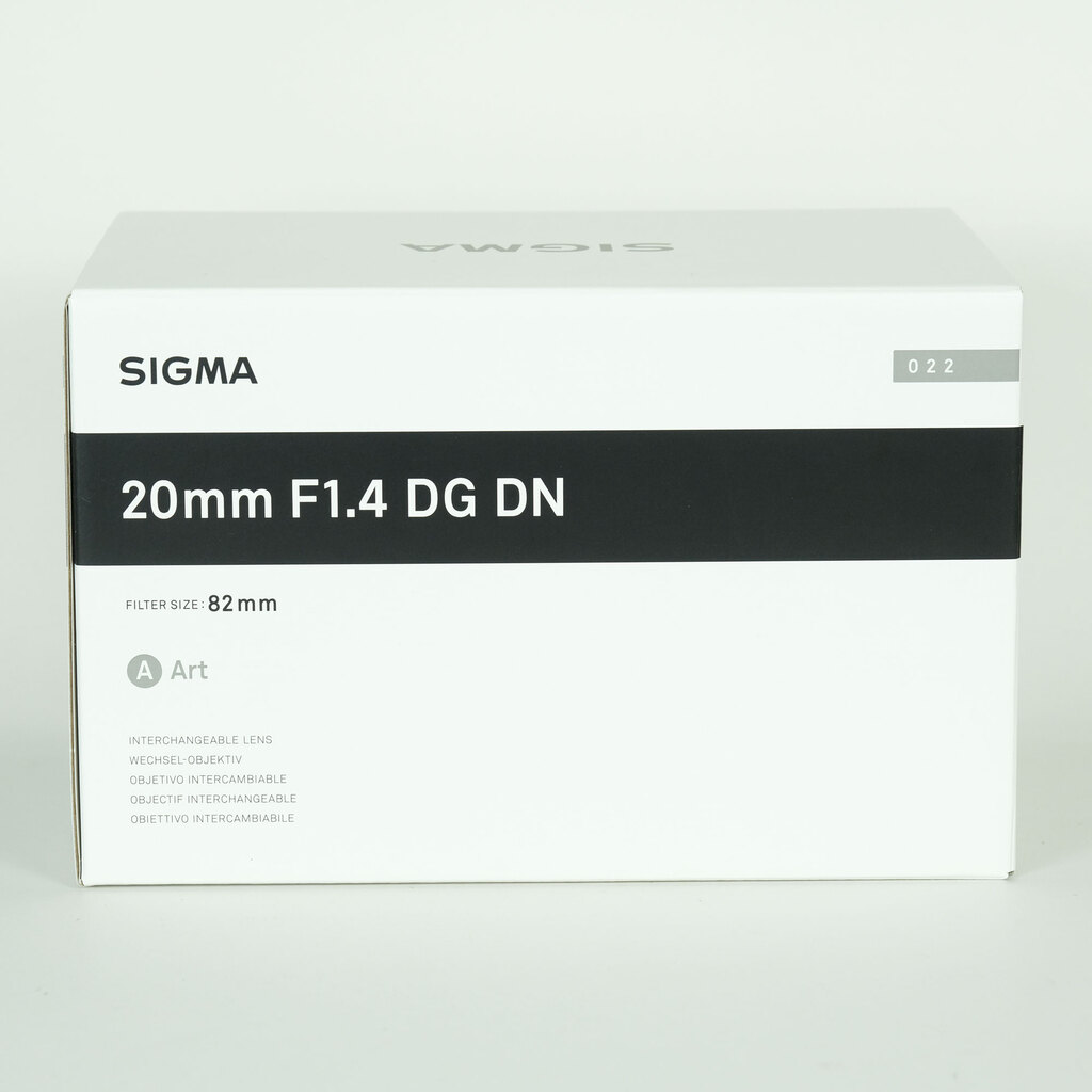 SIGMA 20mm F1.4 DG DN | Art [ソニーE用]