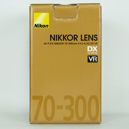 Nikon AF-P DX NIKKOR 70-300mm f/4.5-6.3G ED VR