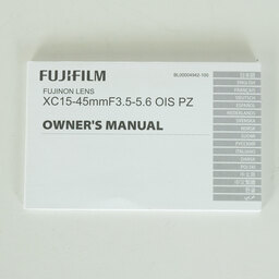 FUJIFILM XC15-45mmF3.5-5.6 OIS PZ