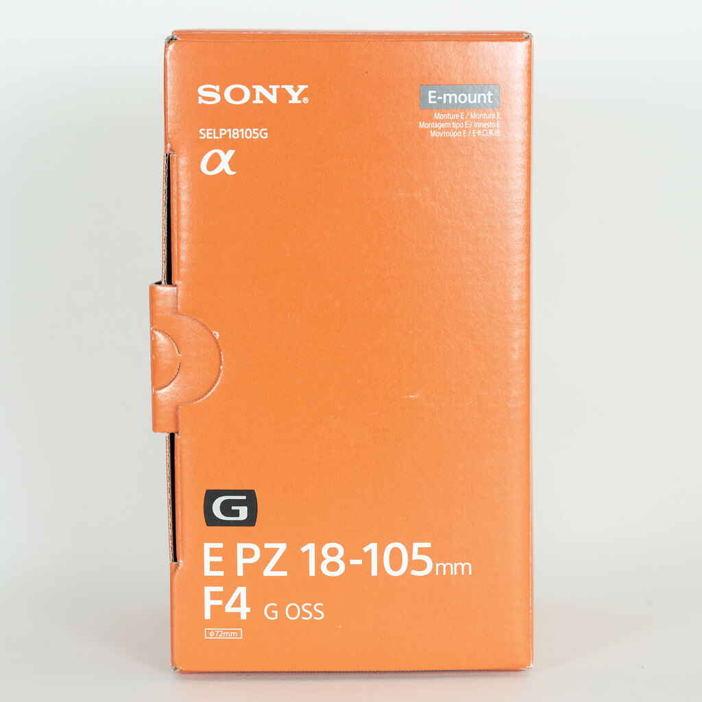 SONY E PZ 18-105mm F4 G OSS SELP18105G