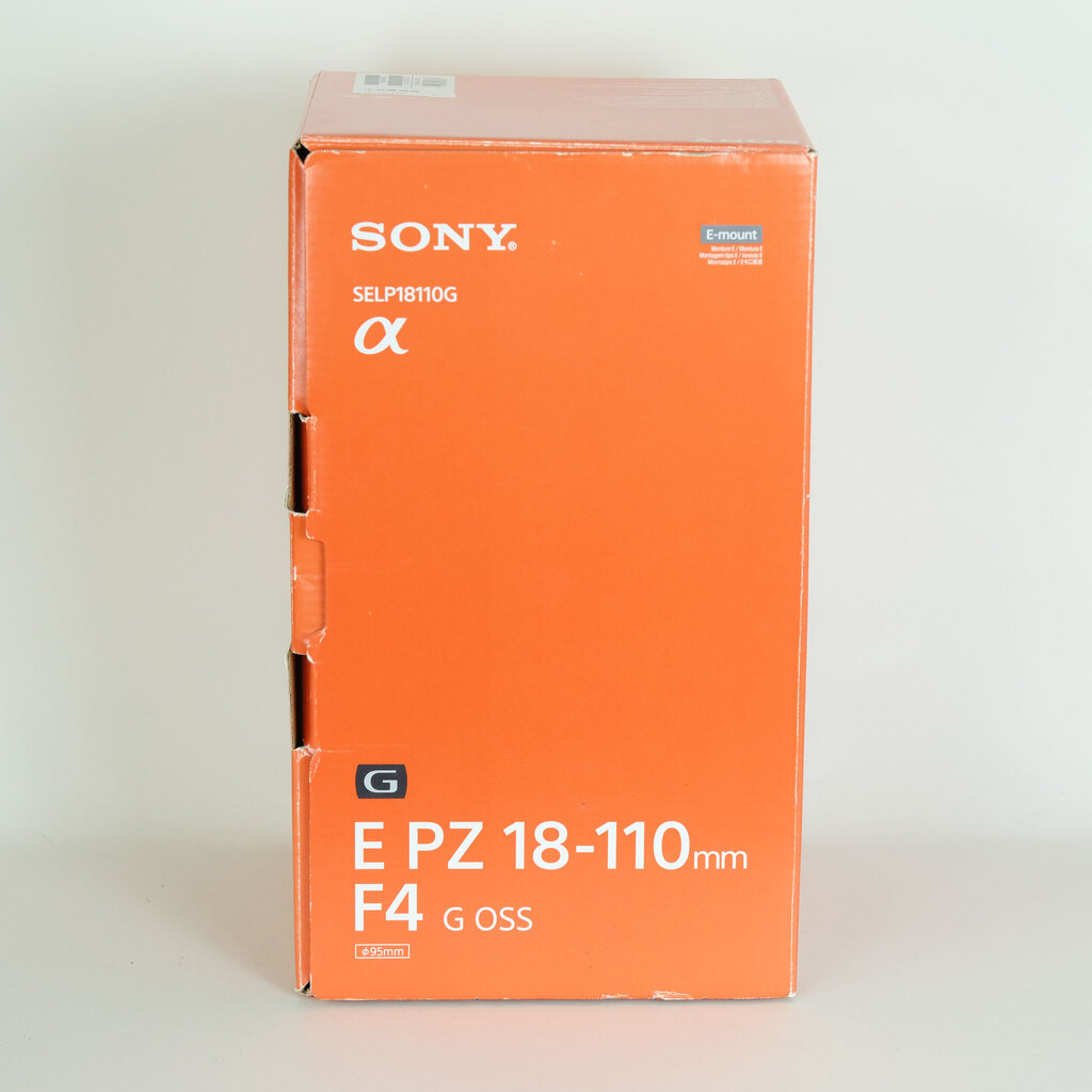 SONY E PZ 18-110mm F4 G OSS SELP18110G SONY E PZ 18-110mm F4 G OSS SELP18110G