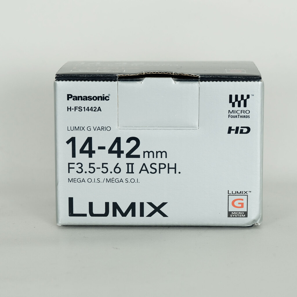 Panasonic LUMIX G VARIO 14-42mm F3.5-5.6II ASPH. MEGA O.I.S.  ブラック