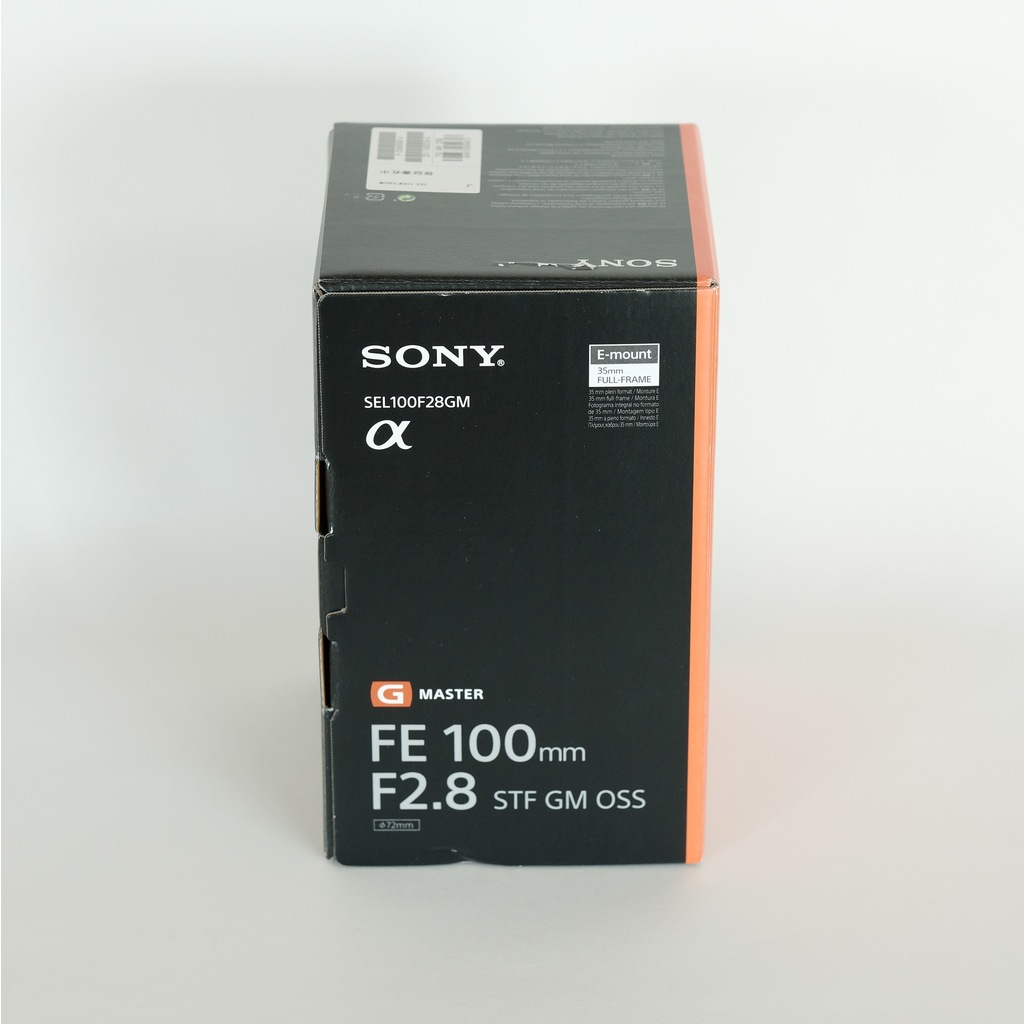 SONY FE 100mm F2.8 STF GM OSS SEL100F28GM