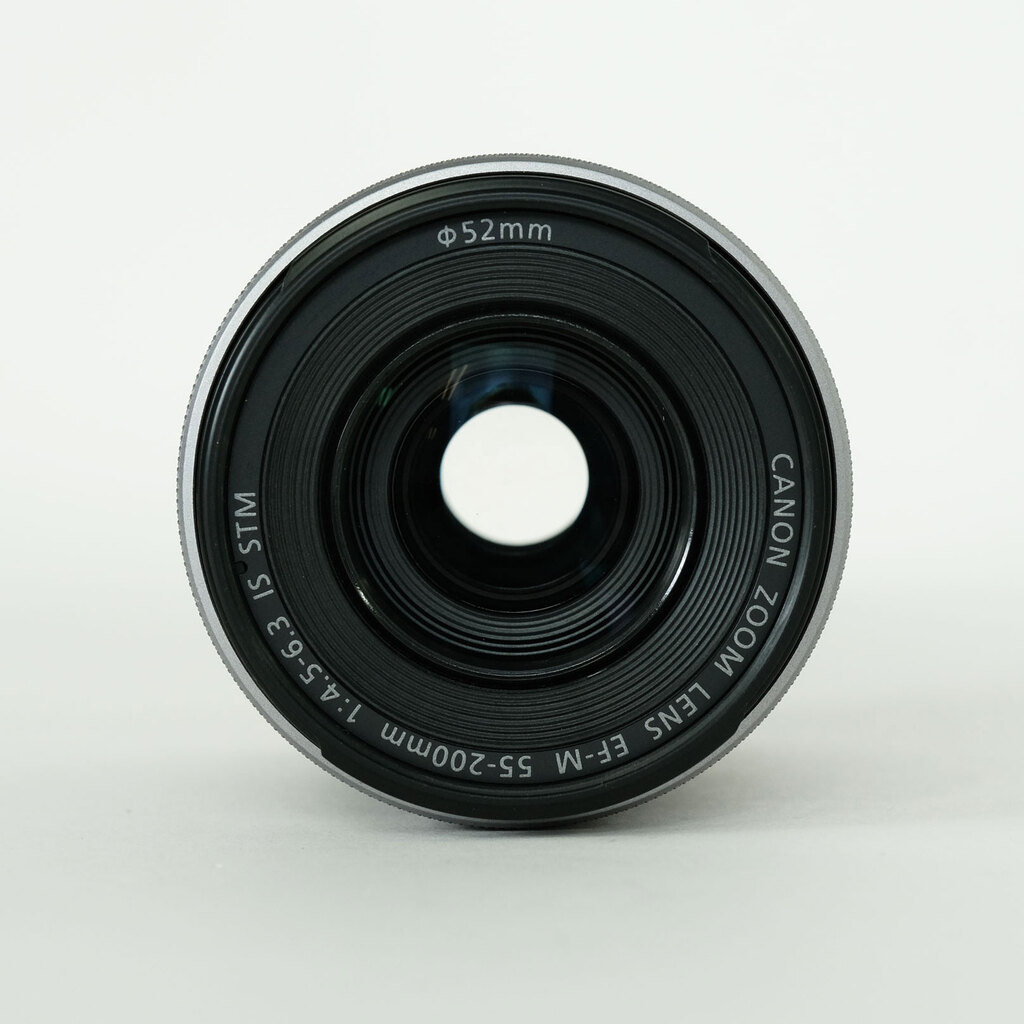 Canon EF-M55-200mm F4.5-6.3 IS STM シルバー