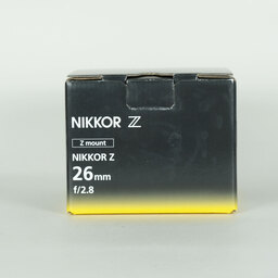 Nikon NIKKOR Z 26mm f/2.8 Nikon NIKKOR Z 26mm f/2.8