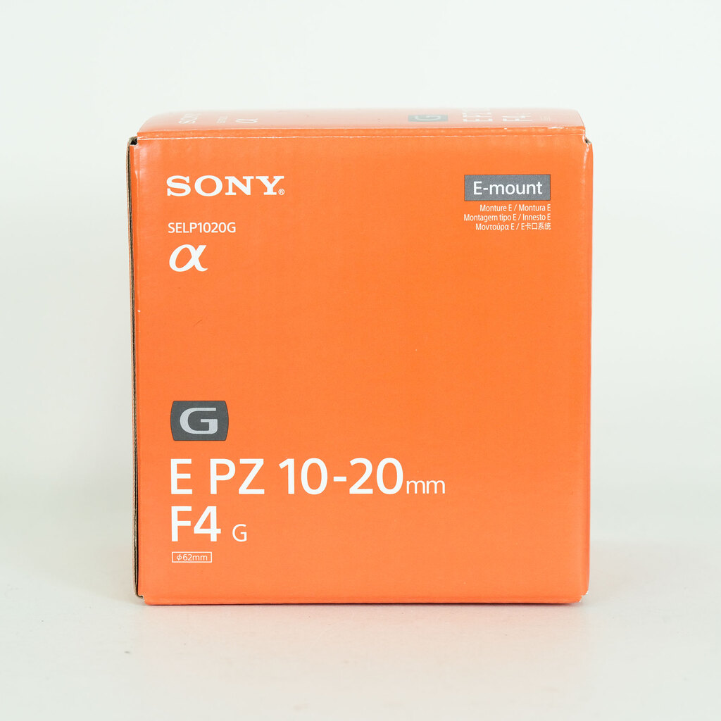 SONY E PZ 10-20mm F4 G SELP1020G