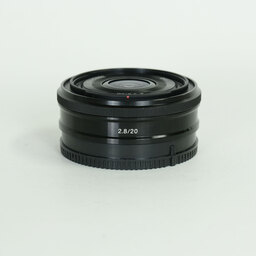 SONY E 20mm F2.8 SEL20F28