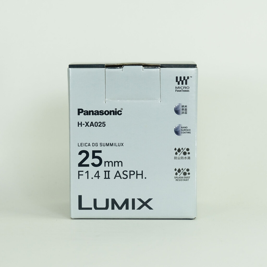 Panasonic LEICA DG SUMMILUX 25mm/F1.4 II ASPH.