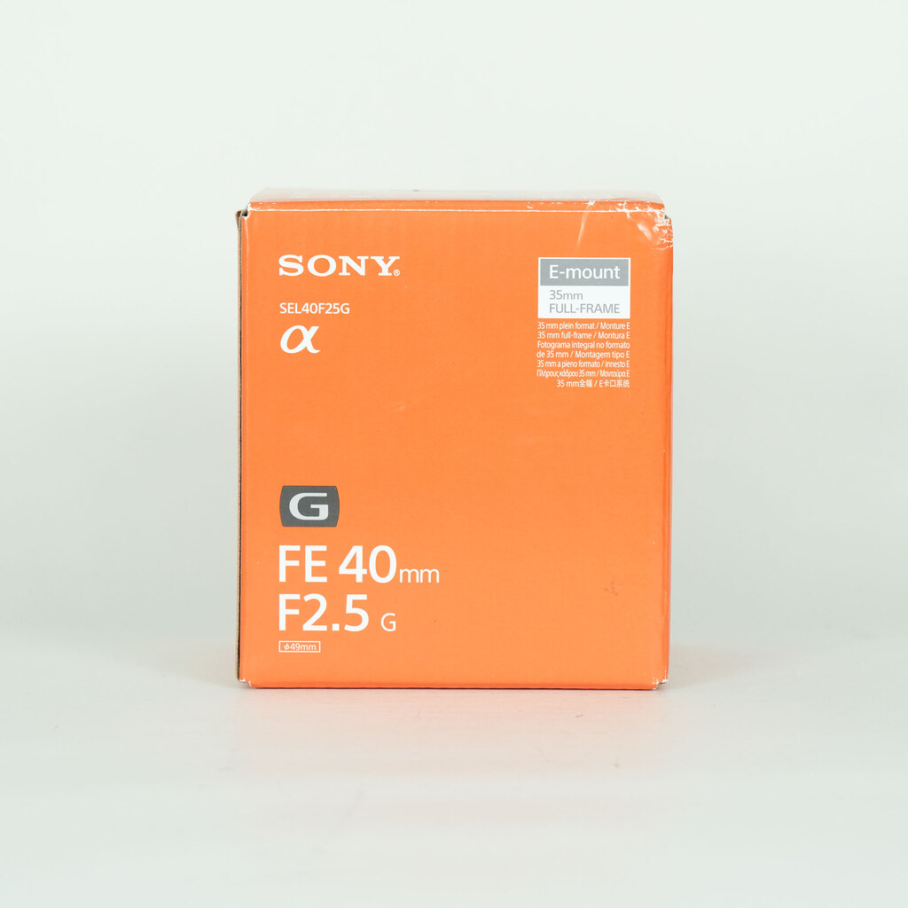 SONY FE 40mm F2.5 G SEL40F25Gの出品 | ONE SCENE（ワンシーン）