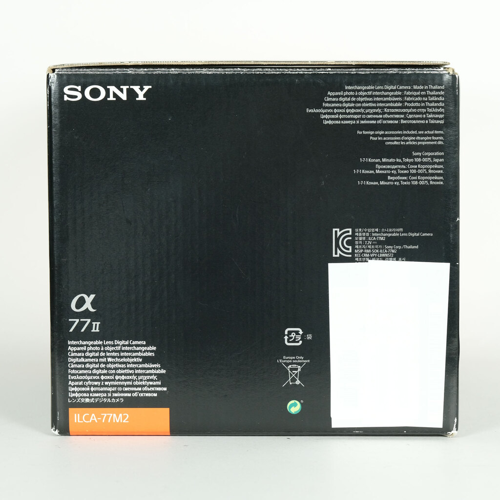 SONY α77IIボディ ILCA-77M2