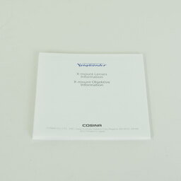 Voigtlander NOKTON 23mm F1.2 Aspherical [フジフイルムX用]