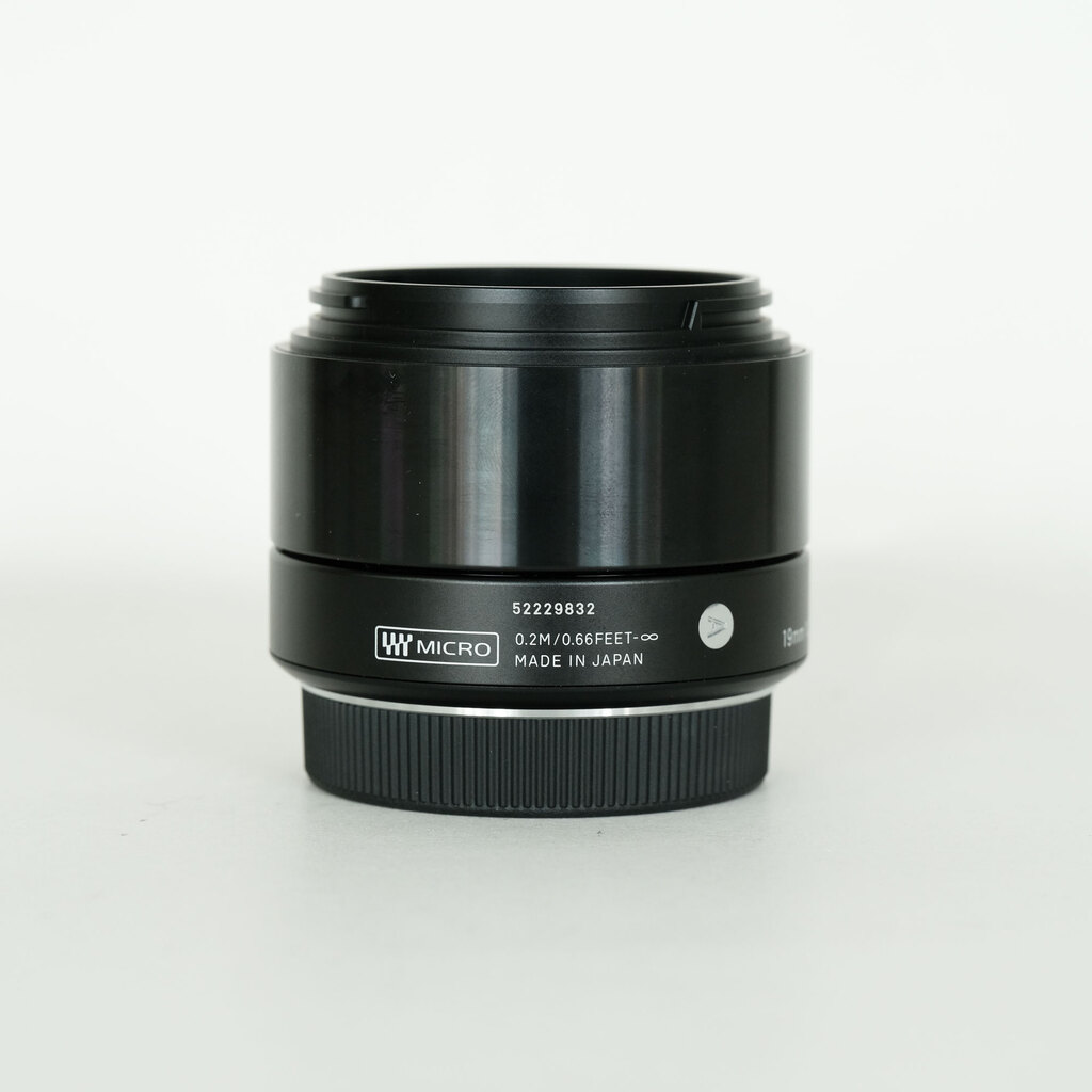 SIGMA A 19mm F2.8 DN (マイクロフォーサーズ用)ブラック