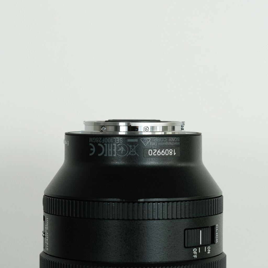 SONY FE 100mm F2.8 STF GM OSS SEL100F28GM