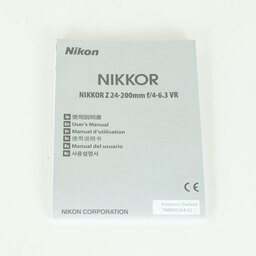 Nikon NIKKOR Z 24-200mm f/4-6.3 VR Nikon NIKKOR Z 24-200mm f/4-6.3 VR