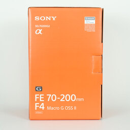 SONY FE70-200mm F4 Macro G OSS II SEL70200G2 SONY FE70-200mm F4 Macro G OSS II SEL70200G2