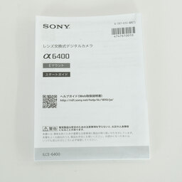 SONY α6400（ILCE-6400）