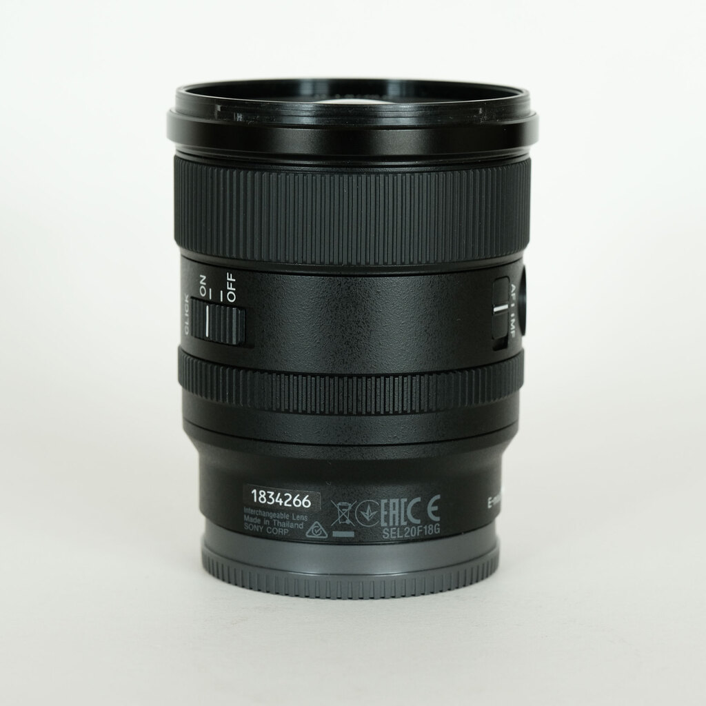 SONY FE 20mm F1.8 G SEL20F18G