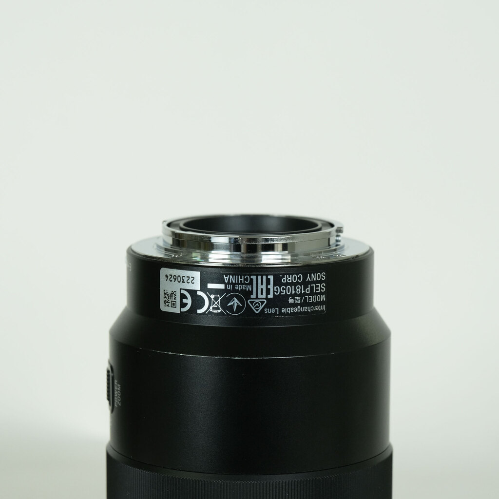 SONY E PZ 18-105mm F4 G OSS SELP18105G