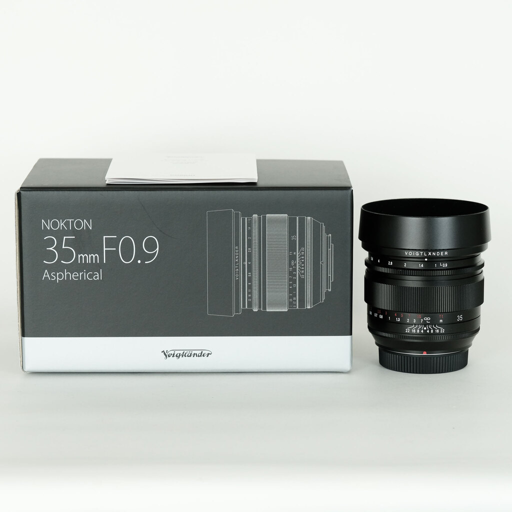Voigtlander NOKTON 35mm F0.9 aspherical [フジフイルムX用]