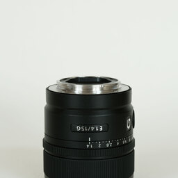 SONY E 15mm F1.4 G SEL15F14G
