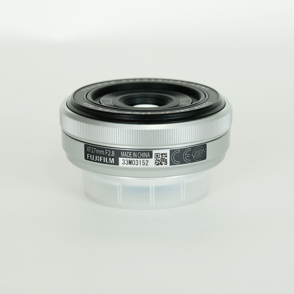 FUJIFILM XF27mm F2.8 シルバー