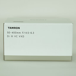 TAMRON 50-400mm F/4.5-6.3 Di III VC VXD (Model A067) [ニコンZ用]