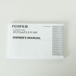 FUJIFILM XF27mmF2.8 R WR