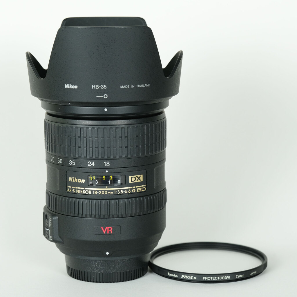 Nikon AF-S DX VR Zoom-Nikkor 18-200mm F3.5-5.6G IF-ED