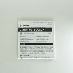SIGMA 24mm F3.5 DG DN｜Contemporary [ライカL用]