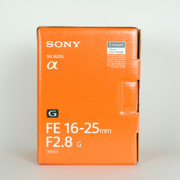 SONY FE 16-25mm F2.8 G SEL1625G