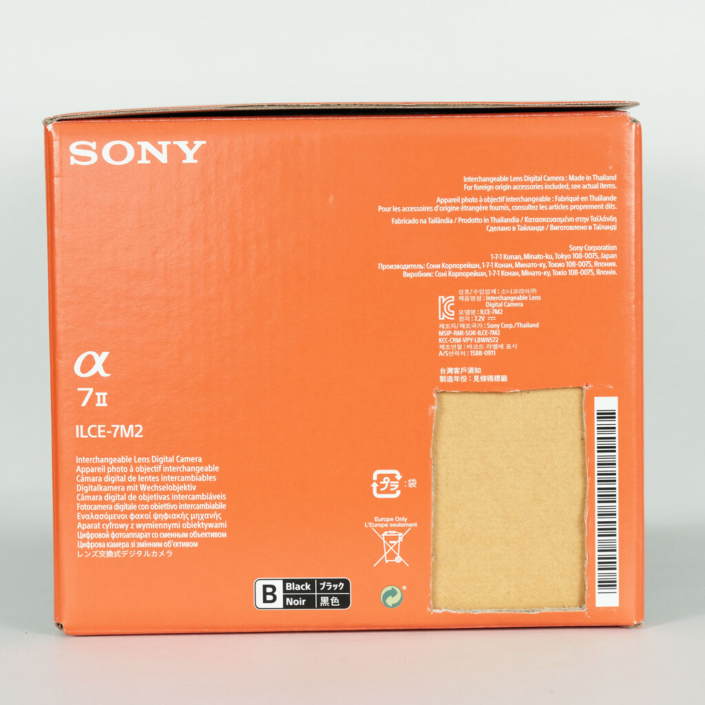 SONY α7 II（ILCE-7M2）