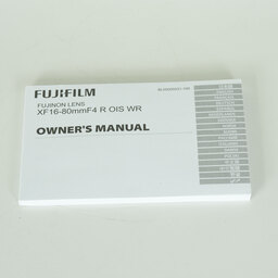 FUJIFILM XF16-80mmF4 R OIS WR