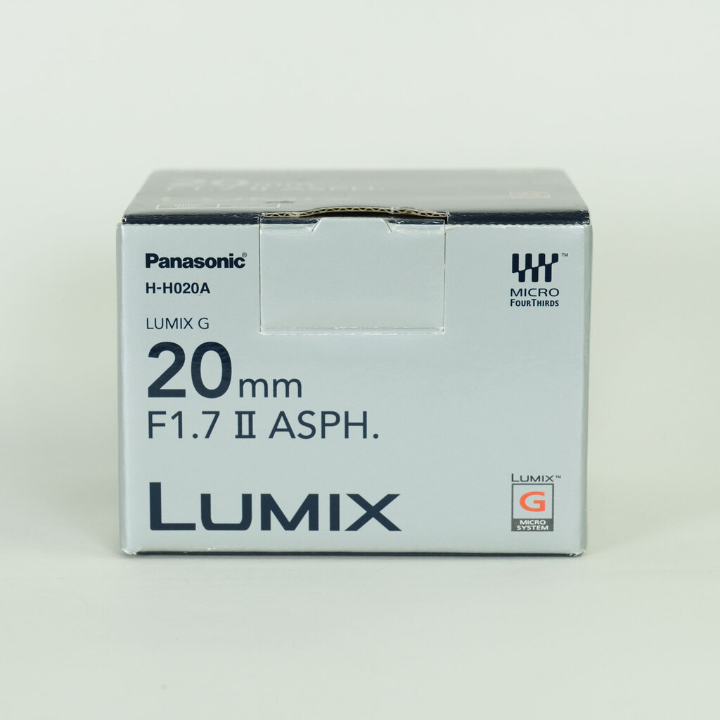 Panasonic LUMIX G 20mm F1.7 II ASPH. Panasonic LUMIX G 20mm F1.7 II ASPH.