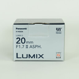 Panasonic LUMIX G 20mm F1.7 II ASPH. Panasonic LUMIX G 20mm F1.7 II ASPH.