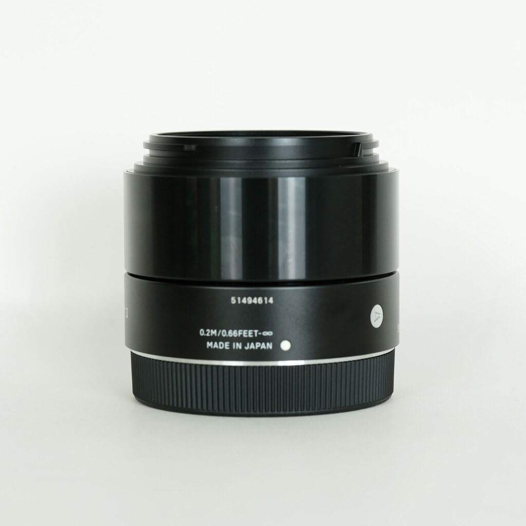 SIGMA A 19mm F2.8 DN (ソニーE用)　ブラック