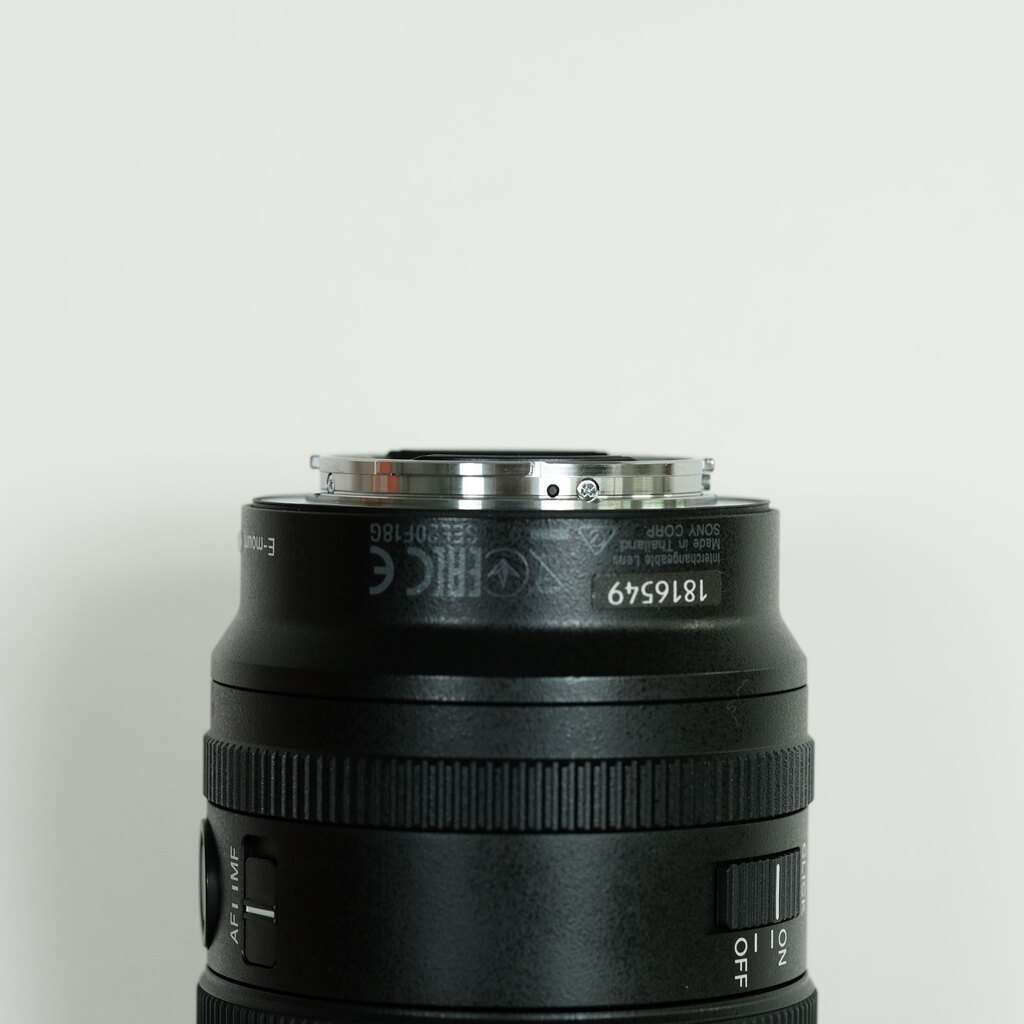 SONY FE 20mm F1.8 G SEL20F18G