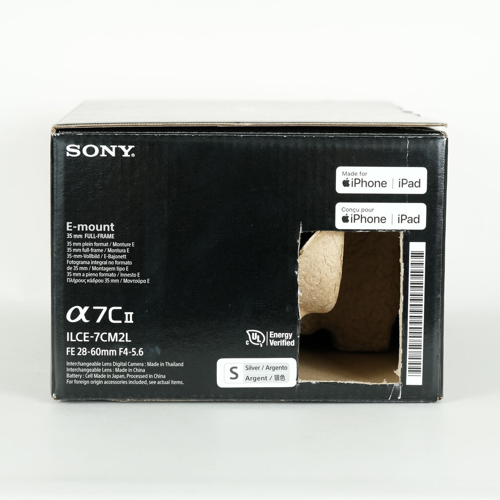 SONY α7C II（ILCE-7CM2）
