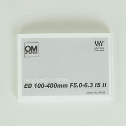 OM SYSTEM M.ZUIKO DIGITAL ED 100-400mm F5.0-6.3 IS II