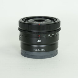 SONY FE 40mm F2.5 G SEL40F25G