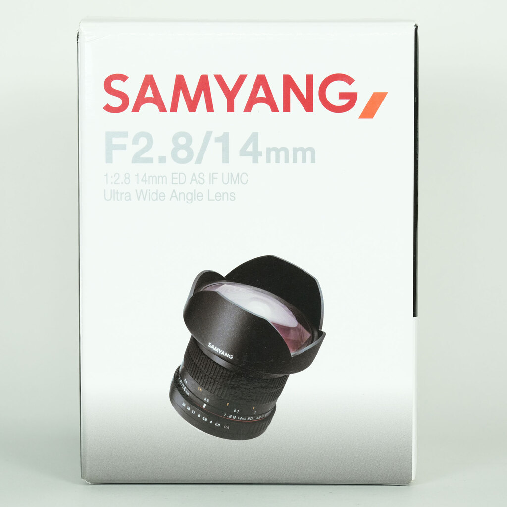 SAMYANG 14mm F2.8 Aspherical IF(ソニーE用) SAMYANG 14mm F2.8 Aspherical IF(ソニーE用)