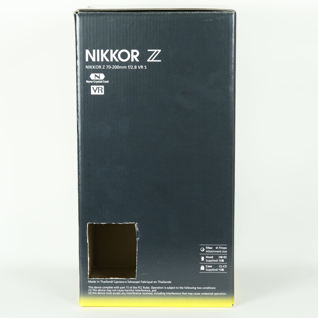 Nikon NIKKOR Z 70-200mm f/2.8 VR S